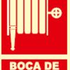 Señal fotolumiscente clase b boca incendio 297x210mm