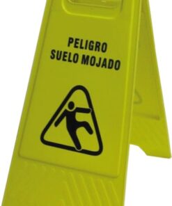 Señal suelo mojado 30x63cm