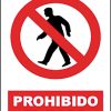 SEÑAL PROHIBIDO PASO SP897 40X30