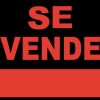 Señal se vende 40x30cm