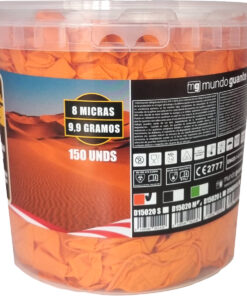 GUANTE DES.NIT.DUNE NARAN.T-L CUBO 150U