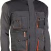 Cazadora top range 960 l negro/naranja