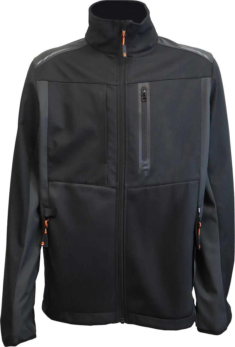 CHAQUETA WIND PRO TP80K T-XL GRIS/NEGRO