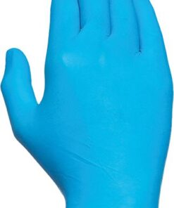 GUANTE 570 T-09/L DES.NITRILO AZUL C100
