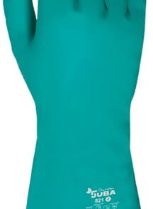 GUANTE NITRILO FLOCADO H821 T-10/XL VERD