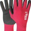 GUANTE AGILITY RIOJA H4118 T-10 GRANATE