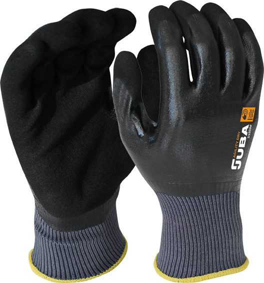 GUANTE NYLON RECUBIERTO H5520RF T07 NGR