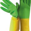 GUANTE LATEX NIÑOS H264 T-4Y AMARI./VDE