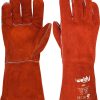 JUBA Guante Soldador Rojo Forrado H408
