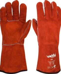 JUBA Guante Soldador Rojo Forrado H408
