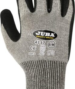 Guante nylon-spandex con nitrilo arenoso h4117 10