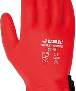 Guante nylon/nitrilo foam h5115 9 rojo