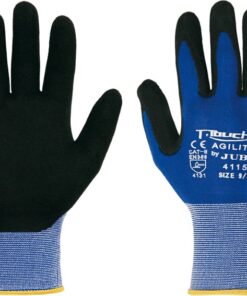 Guante nylon/nitrilo pu h4115 7 azulina/negro
