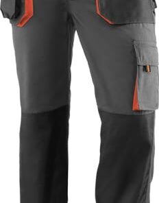 Pantalón top range 961 xxl negro/naranja