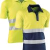 Polo alta visibilidad hv720bc/hv720 l amarillo