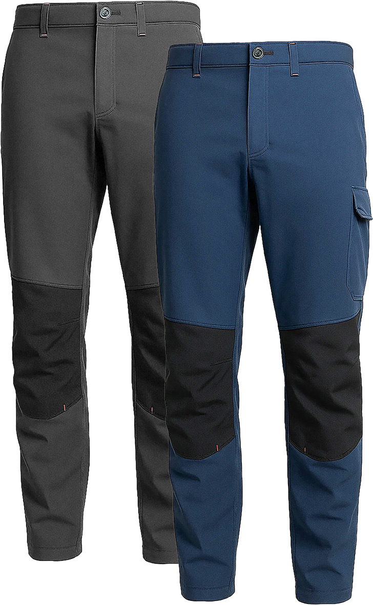 PANTALON KINETIC FX155 T-L GRIS/NGR