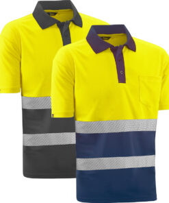 POLO A.V.AMARILLO/GRIS HVS620YGY T-S