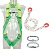 Kit cuerda + 2 mosq. + arnés anticaida 27-c 