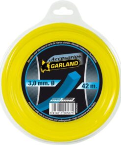 GARLAND Hilo nylon cuadrado 3,0 mm x 42mts