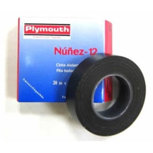 Cinta aislante pvc 20mx19mm marron