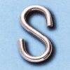 Gancho "s" simetrico inox aisi316  6mm