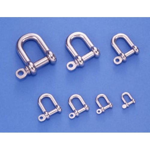 Grillete inox aisi316 recto 10mm