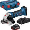 AMOLADORA BATERIA BOSCH .GWS18V-125+L-BOXX+1B 4AH+CARGADOR