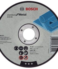 Disco abrasivo cóncavo corte metal 230c3,0c22,23 mm