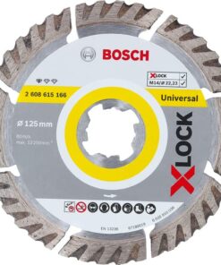 DISCO DIAMANTE STAND.UNIV.X-LOCK 125X22