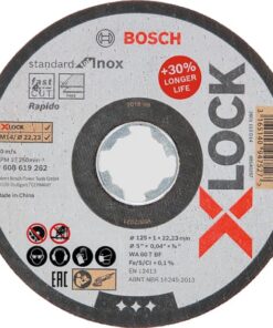 DISCO X-LOCK STAND.INOX 115X1MM LATA 10