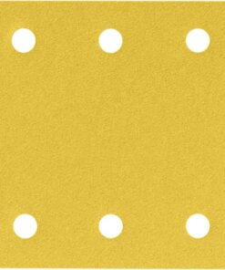 Lija rectangular 14 perforaciones con velcro 115x230mm g060 bl50