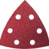 Lija triangular 6 perforaciones con velcro 93mm g120 bl5