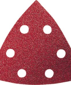 Lija triangular 6 perforaciones con velcro 93mm g120 bl5