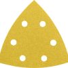Lija triangular 6 perforaciones con velcro 93mm g080 bl50
