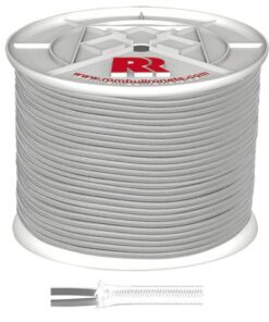 Bobina cuerda elastica pes 8mm/100m blanca