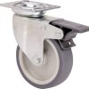 RUEDA TW0238 Ø 60 FRENO POLIAM GOMA GRIS