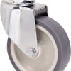 RUEDA TW0242 M10 Ø 60 POLIAMIX GOMA GRIS