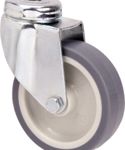 RUEDA TW0242 M10 Ø 60 POLIAMIX GOMA GRIS