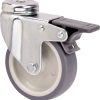RUEDA TW0247 M10 Ø 80 FREN POL GOMA GRIS