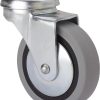 RUEDA TW0156 M10 Ø 50 POLIAMIX GOMA GRIS