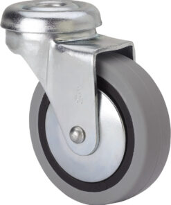 RUEDA TW0157 M10 Ø 60 POLIAMIX GOMA GRIS