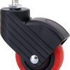 Rueda hp-ppi con espiga roscada ø50 30kg alt:80 mm esp:8x15 mm