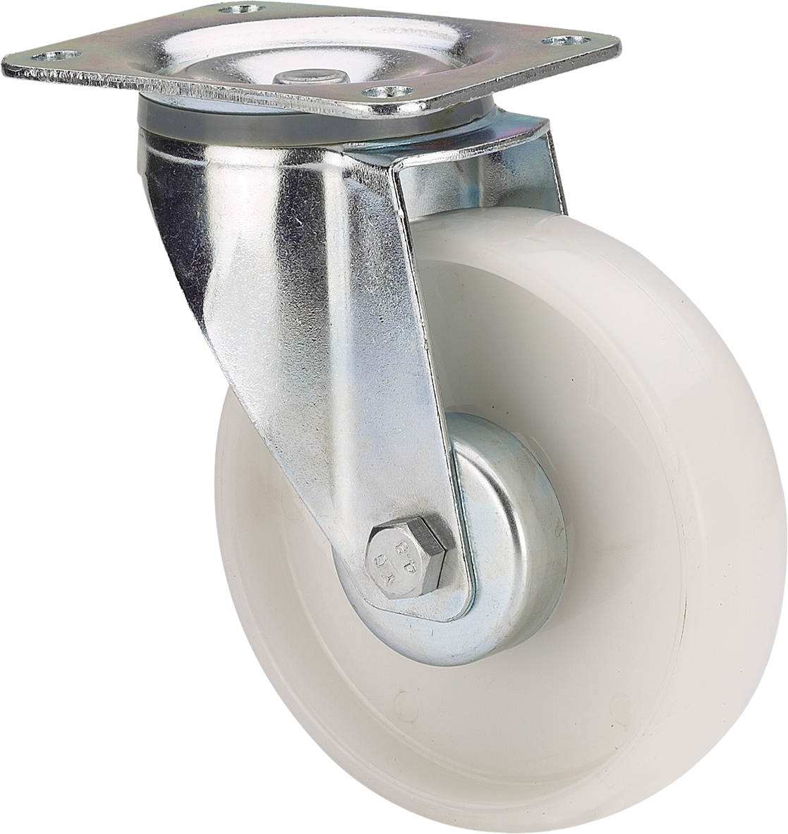 RUEDA TW0198 CP ø 125 POLIAMIX BLANCO