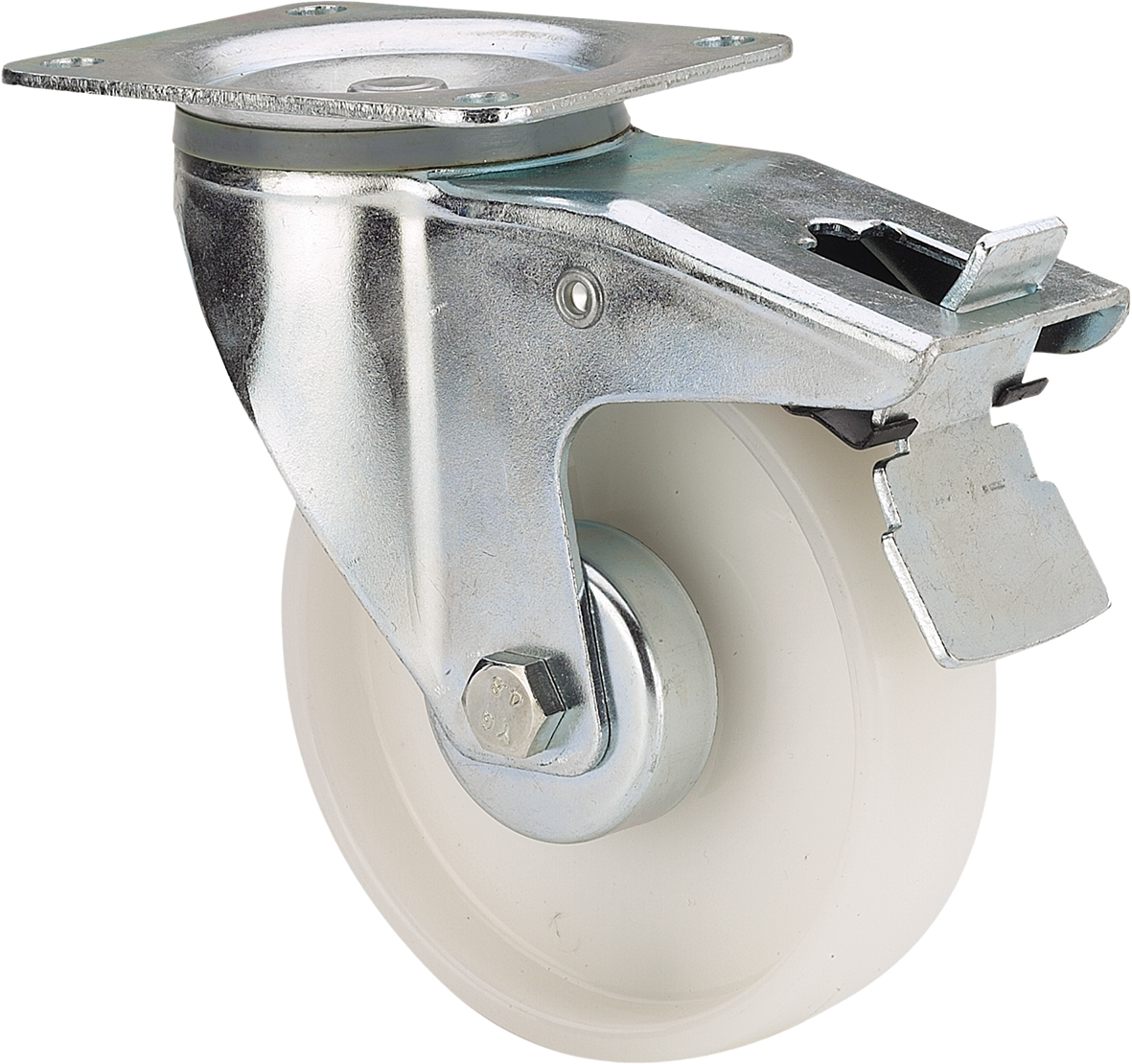 RUEDA TW0206 CP ø 80 FRENO POLIAM.BCO