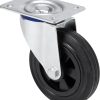 RUEDA TW0255 ø 125 POLIAMIX GOMA NEGRO