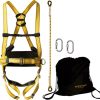 SAFETOP ARNES 80706/069B ELBRUS+CUERDA+MOSQUET+BOLSA