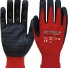 Guante fit-o-lite nitrilo 9 rojo
