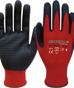 Guante fit-o-lite nitrilo 9 rojo