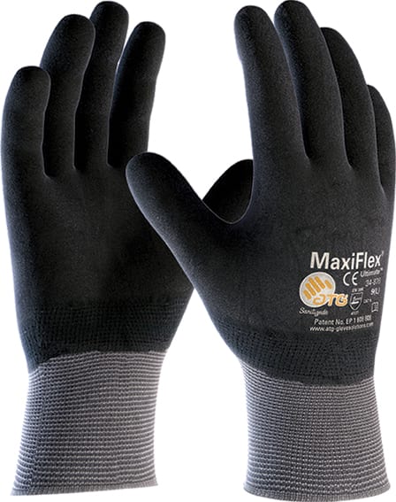 Guante maxiflex ultimate 9 negro
