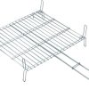 Parrilla acero zincado  350x400x155 mm
